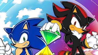 🌀Sonic amp Shadow💥 SA2  Dreamcast Collab  Timelapse [upl. by Htebazie194]