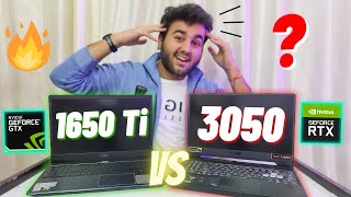 GTX 1650 Ti vs RTX 3050  5 Games Tested 🔥 ASUS TUF A15 amp DELL G3⚡️ [upl. by Chivers141]