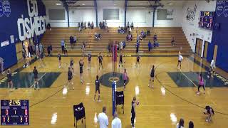 Oswego High School vs JamesvilleDeWitt High School Mens JV Volleyball [upl. by Wadesworth946]