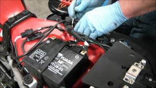 Ducatitechcom Hypermotard 796 Large Tank Install Part 4 [upl. by Nnylsor]