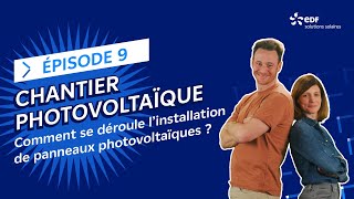 Comment se déroule l’installation de panneaux photovoltaïques [upl. by Yecniuq]