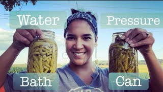 Canning green beans Both methods [upl. by Dianne699]