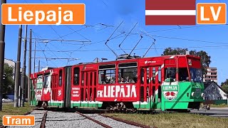 LIEPAJA TRAMS  Liepājas tramvajs 2019 [upl. by Pelletier718]