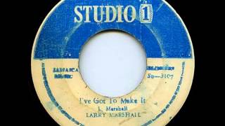 Larry Marshall  ive got to make it [upl. by Ecirtra354]