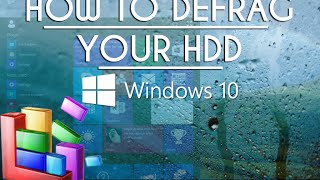 How To Defrag Windows 10 Hard Drive Beginners Tutorial [upl. by Kelson]