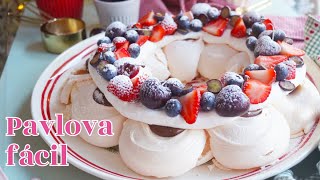 PAVLOVA INCREÍBLE RECETA FÁCIL Y DELICIOSA  AnnasPasteleria [upl. by Murray]