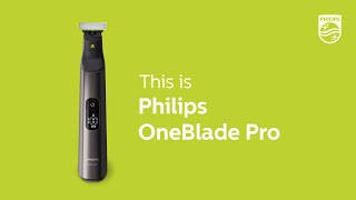 Philips OneBlade Pro Electric Razor  Product Film QP6530 QP6550 QP6650 [upl. by Thisbe37]