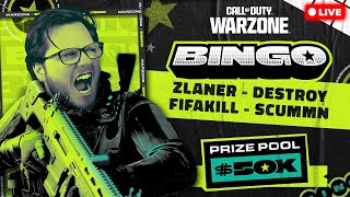 🔴LIVE  WARZONE 50000 QUAD CUSTOM TOURNAMENT  CONTROLLER GOD [upl. by Iba326]