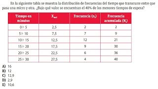 Estadística  Medidas de posición  Problema 4 [upl. by Ashley]