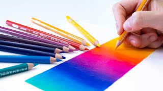 How to BLEND COLORED PENCILS For Beginners Prismacolor Tutorial [upl. by Danielson]