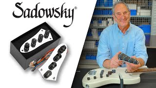 HOW TO UPGRADE YOUR BASS with a SADOWSKY PREAMP  Pt1 Modern Style MetroExpress [upl. by Donatelli]