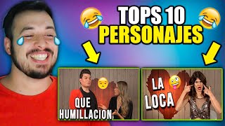 TOPS 10 MAYORES PERSONAJES DE FIRST DATES 🤣 FIRST DATES [upl. by Nazario]