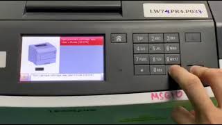 Lexmark reset  33 xx error fixed [upl. by Ion]