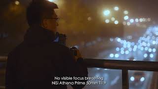 NiSi Athena Prime  Cinema Lenses  Focus breathing [upl. by Anahsek]