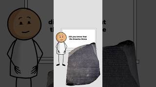 The Rosetta Stone and Hieroglyphs facts shorts historyfacts [upl. by Neiman]