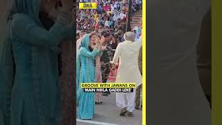 Gadar 2 Sunny Deol And Ameesha Patel Visit AttariWagah Border Ahead Of The Release [upl. by Cornie]