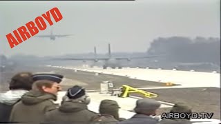 C160 amp C130 Lands On Highway Airfield [upl. by Rumery]