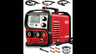 HONE FC140 Mig  Flux Core  Stick Welder  Lift TIG  110V  140Amp MIG Welder  3 in 1 [upl. by Laural]