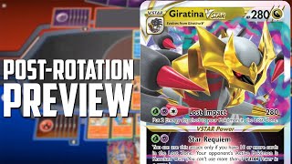 Giratina VSTAR POSTROTATION PREVIEW WITH DECK LISTS  Pokemon TCG [upl. by Oetam639]