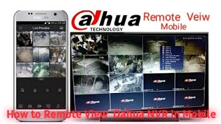 How to Online Dahua CCTV in Mobile Setup  gdmss lite setup for mobile [upl. by Law16]