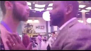 Crazy Youtuber FIGHTS WITH Twitchcon Security Hampton Brandon [upl. by Trela]