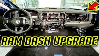 RAM 1500 2500 3500 Dash Harness amp Dashboard Upgrade Install  2009 to 2018 [upl. by Nnylrats]