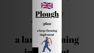 How to Pronounce Plough CorrectlyBritish Accent english britishpronounciation [upl. by Flagler478]