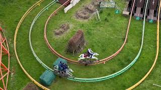 Steeplechase  Blackpool Pleasure Beach Resort  OffRide rollercoaster blackpool [upl. by Lavinia]