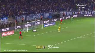 Merentiel tiró el penal muy arriba del travesaño y Boca quedó afuera de la Copa Sudamericana 🤯 [upl. by Yared]