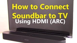 How to Connect your VIZIO Sound Bar [upl. by Dame]