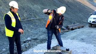 İnklinometer  İnklinometre  Vertical Digital Inclinometer System [upl. by Frodi]