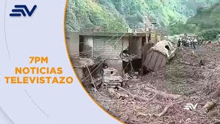 Deslave en Río Verde aumentan a 11 fallecidos 16 heridos y 12 desaparecidos  Televistazo [upl. by Georgi]