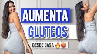 GLUTEOS GRANDES SIN PESAS  Ejercicios para aumentar gluteos  Ejercicios en casa [upl. by Aridaj955]