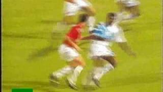 Zidane frappe Desailly OMBordeaux 18993 [upl. by Jopa]