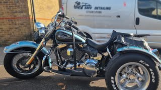 HarleyDavidson Softail Trike ACF50 Package sussexmotorcyclevalet acf50 [upl. by Anyalram]