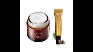 Mizon  Snail Repair Eye Cream Anti Wrinkle  Multi Function Formula REVIEW [upl. by Wiles]