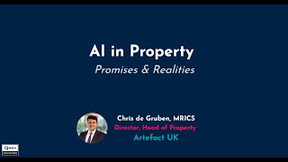 AI in Property Promises amp Realities [upl. by Proudfoot]