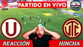 GOL AGONICO 🔴UNIVERSITARIO 00 UTC🔴EN VIVO  LIGA 1 CLAUSURA 2024🔴Reaccion Hincha [upl. by Anelleh]