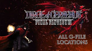 Final Fantasy VII  Dirge of Cerberus All 3 GFile Locations [upl. by Delogu753]