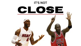 Jordan v LeBron The Most Pathetic Debate in Sports History [upl. by Saduj]