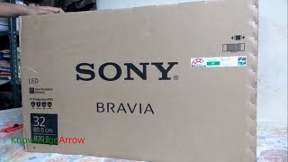 Sony Bravia LED TV 32 inch unboxing  Sony 32 inch LED TV  Sony LED TV 32 inch price [upl. by Nohtanhoj]