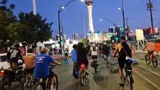 Las Vegas Wednesday Night Group Bike Ride livestream on Hiboy S2R Plus scooter [upl. by Rosalia]