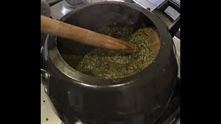 Sarso Ka Saag Mustard paste [upl. by Siurad]