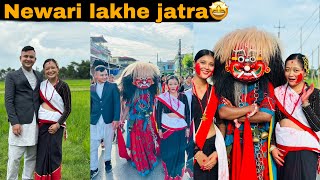 Newar CULTURE ❣️❣️Aaja lakhe nachna ya samma aai pugiyo moicha vanara 🥰❣️ [upl. by Henrique]