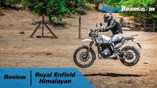 Royal Enfield Himalayan Review  MotorBeam [upl. by Airdnal654]