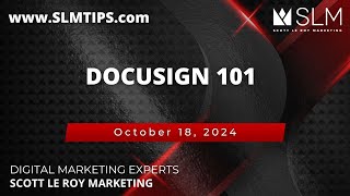 DocuSign 101 1018 [upl. by Mirabella]