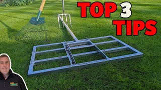 Get your lawn ready for spring  CHEAP way to make your lawn green amp LEVEL [upl. by Ten]