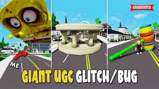 NEW 5 GIANT UGC GLITCHBUG Di Brookhaven IDCODES  Roblox [upl. by Atrebla]