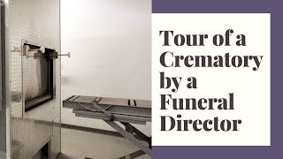 Tour of a crematory by a funeral director [upl. by Aid]