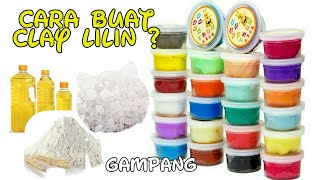 CARA MEMBUAT CLAY LILIN MAINAN ANAK PLAY DOH LETS PLAY [upl. by Nohtanhoj]